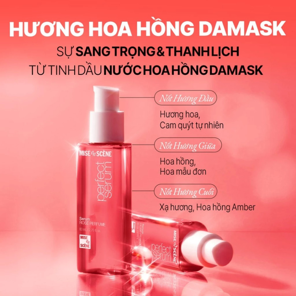 3. Rose: Dành cho mọi loại tóc với hương thơm hoa hồng 